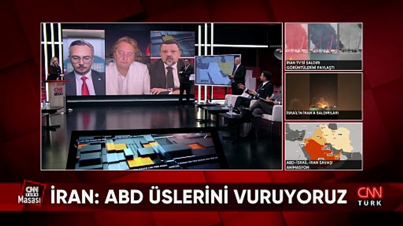 ABD-İsrail İran'ı vurdu, Hamaney öldürüldü! Savaşa dair son dakika gelişmeleri CNN TÜRK Masası'nda ekrana geldi