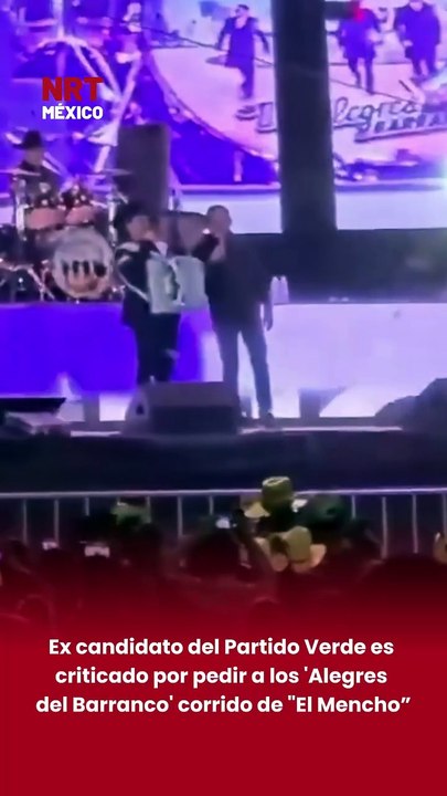 🎤 El excandidato a gobernador de Guerrero, Pedro Segura, fue criticado en redes sociales tras pedir un narcocorrido alusivo a Nemesio Oseguera Cervantes, alias “El Mencho”, durante un evento público masivo.