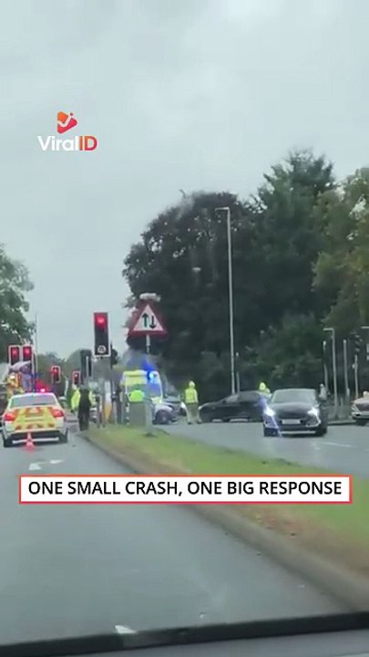 Firefighters Save a Man’s Life After Car Crash 🚒 || ViralID