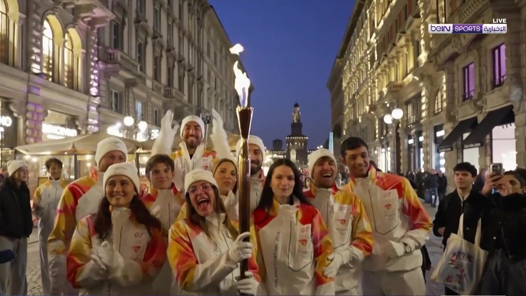 انطلاق شعلة دورة الألعاب البارالمبية الشتوية ميلانو-كورتينا 2026