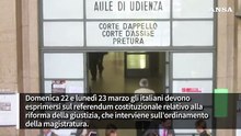 Riforma della giustizia, guida al voto referendario