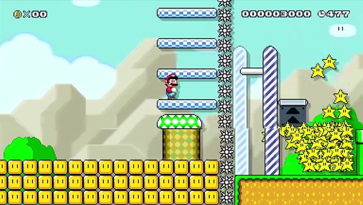 Super Mario Maker 1 (2015, Wii U) - Niveles en Línea