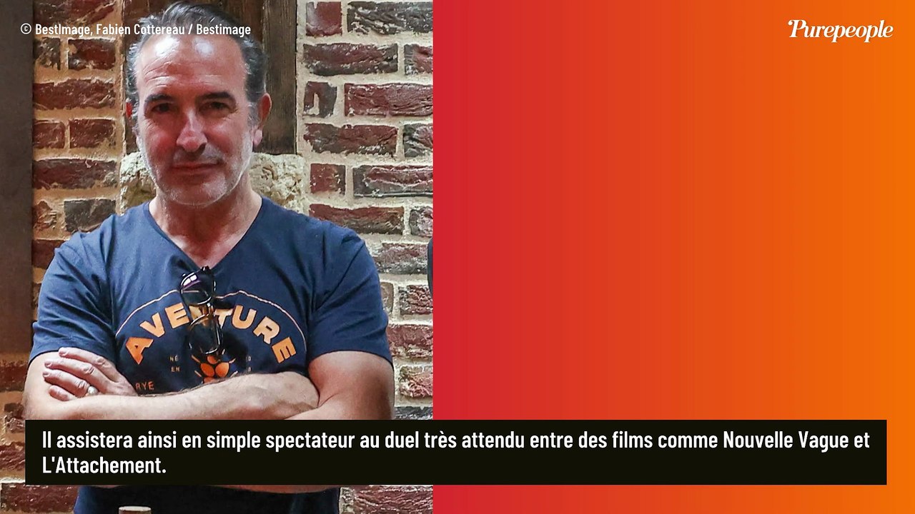 César 2026 : Arrivée en élégance pour Jean Dujardin, le père des filles de Nathalie Péchalat prend la pose