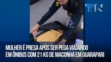 Mulher é presa após ser pega viajando em ônibus com 21 kg de maconha em Guarapari