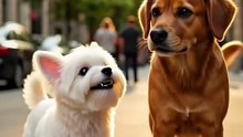 Golden Retriever & Maltese Have a FULL Conversation 😂🐶 | Talking Dog Cartoon