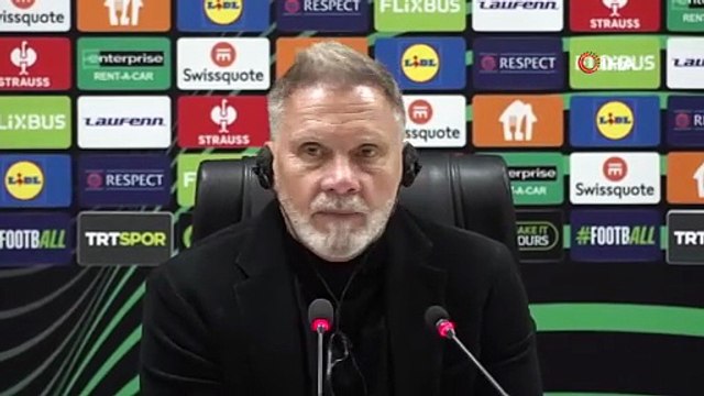 Thorsten Fink: Galibiyetten dolayı mutluyuz, kurayı dört gözle bekliyoruz | Ajansspor | IHA