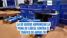 Así son las penas de cárcel que prepara la UE contra una posible oleada de armas impresas en 3D