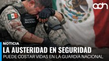 La austeridad en seguridad puede costar vida en la Guardia Nacional. Menos inversión, más bajas