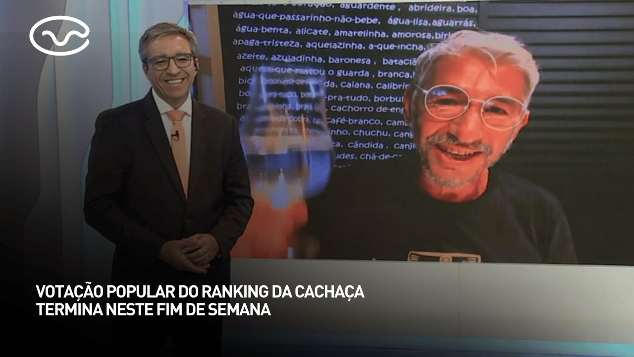 Votação popular do ranking da cachaça termina neste fim de semana