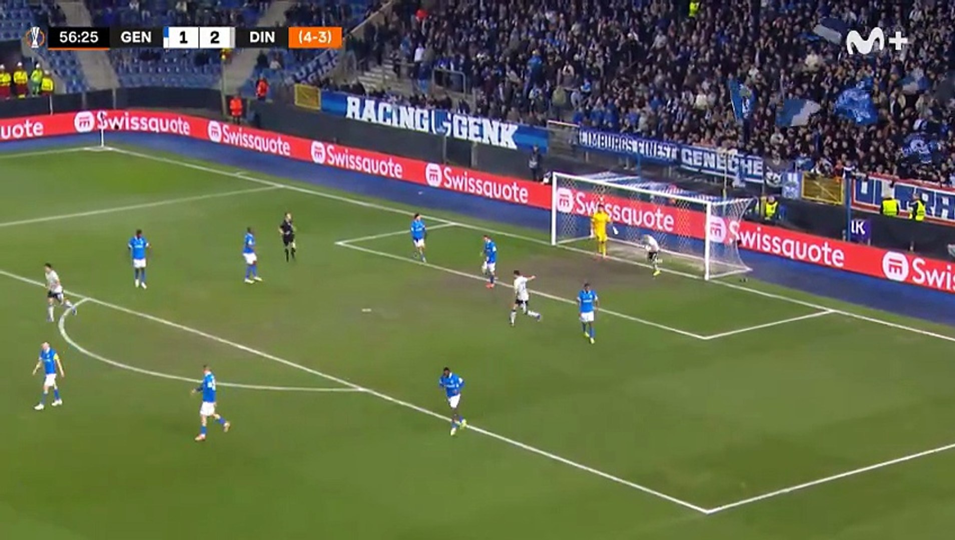 Genk 3-3 Dinamo Zagreb: resumen y goles | Europa League (1/16)