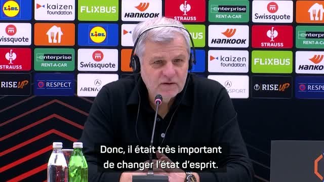 Lille - Genesio : On a montré beaucoup de vidéos aux joueurs...
