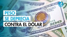 Peso mexicano se deprecia contra el dólar; recorta caída tras informe trimestral del Banxico