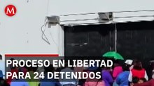 Juez otorga libertad condicional a 24 detenidos tras operativo en Tula de Allende, Hidalgo
