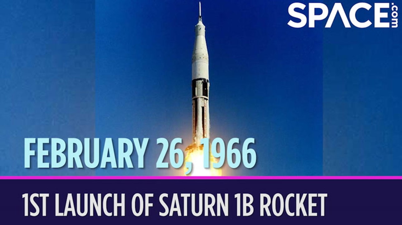 OTD In Space - February 26: 1st Launch of Saturn 1B Rocket