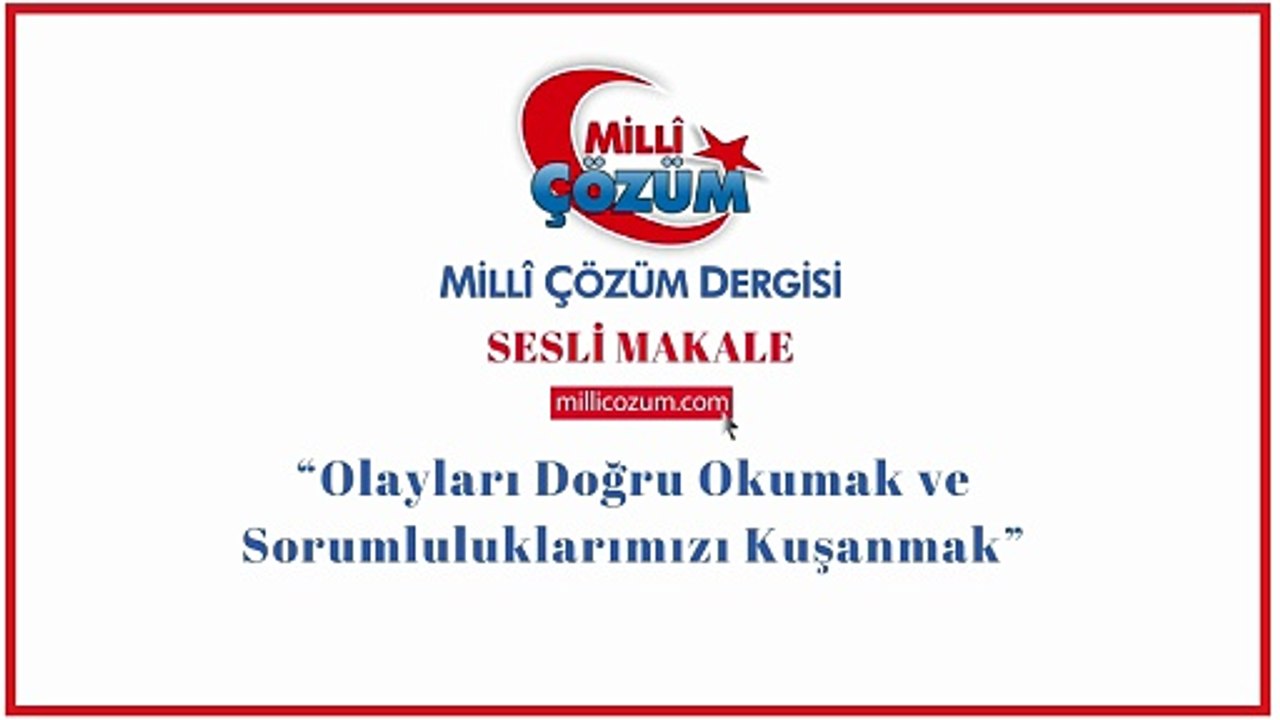 Samimi, İbretli ve Hikmetli İtirafları ve Özür Beyanları