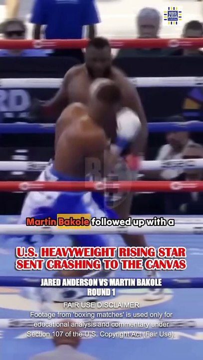 Martin Bakole UNLEASHES BRUTAL 1-2 combination! TRYING to FINISH Jared Anderson!