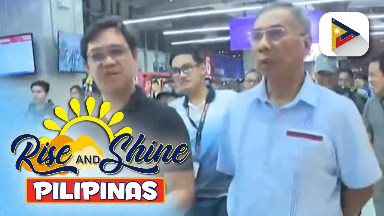 Mga opisyal ng MMDA, OTS at MRT-3, nag-inspeksyon sa PITX bilang paghahanda sa dagsa ng mga pasahero sa #SemanaSanta2026 | ulat ni Bernard Ferrer