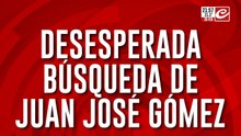 Deesesperada búsqueda de Juan José Gomez