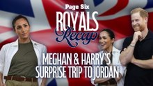 Royals Recap: Meghan Markle and Prince Harry visit burn victim from Gaza during surprise visit to Jordan