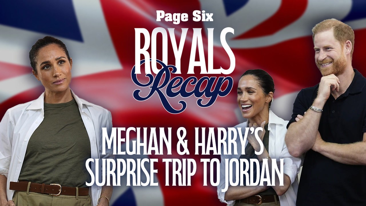 Royals Recap: Meghan Markle and Prince Harry visit burn victim from Gaza during surprise visit to Jordan