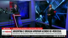 Argentina e Uruguai aprovam acordo comercial Mercosul-UE