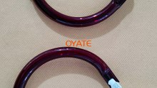 700w Round Shape Ruby Heating Element Halogen Infrared Heat Lamps