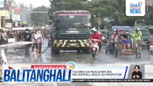Mga residente, tulong-tulong sa paglilinis ng mga bahay na nabalot ng ashfall mula sa pagputok ng Mt. Kanlaon | Balitanghali