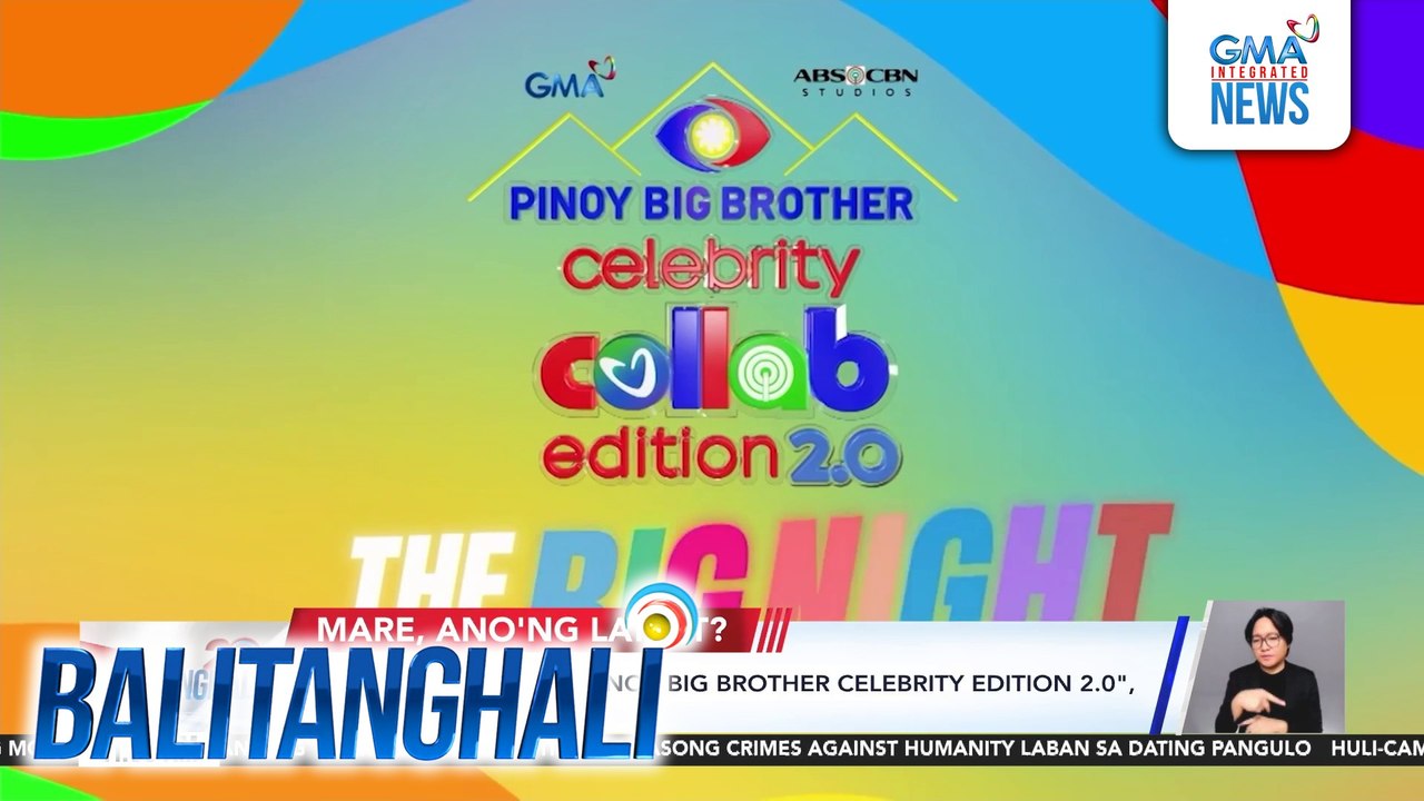 Big winner duo ng "Pinoy Big Brother Celebrity Edition 2.0", makikilala na bukas | Balitanghali