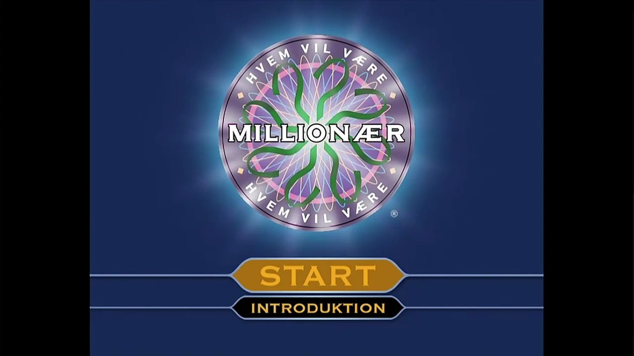Hvem vil være millionær DVD John Carpenter Game #8