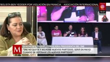El INE no pone y no quita partidos políticos: Guadalupe Taddei | Jaime Núñez, 26 de febrero de 2026