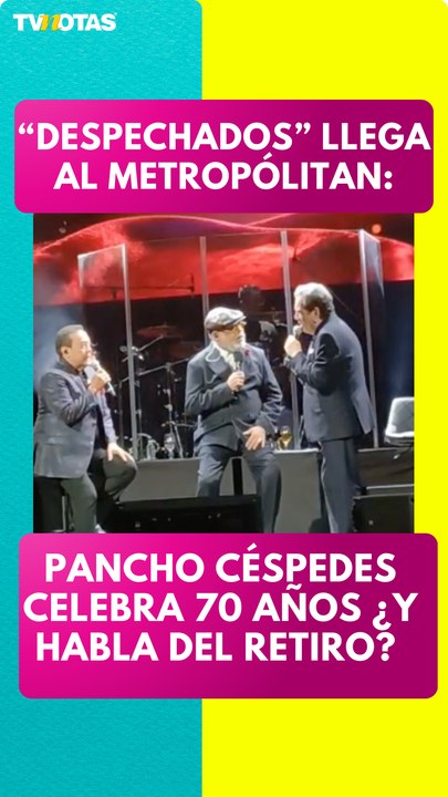 Pancho Céspedes, Carlos Cuevas y Coque Muñiz presentan su show “Despechados"