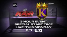 Raw 11/29/2010 Promo (King of the Ring)