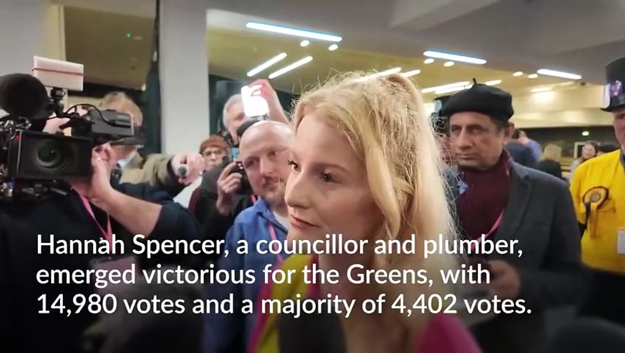 Greens win Gorton and Denton by-election in blow to Starmer