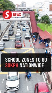 Loke: 30km/h school zone limit to be gazetted, focus on high-risk main roads
