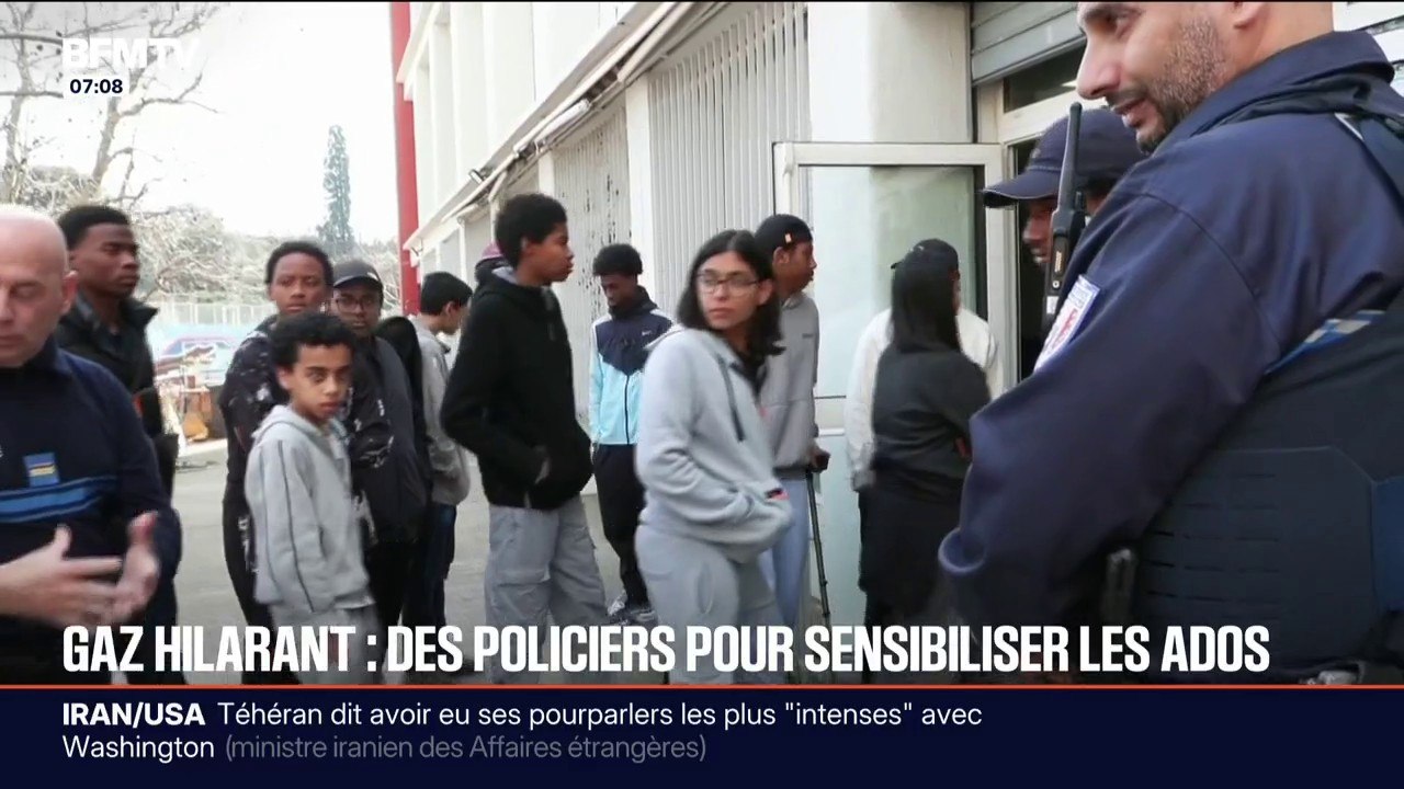 Gaz hilarant: des ateliers de sensibilisation animés par la police municipale