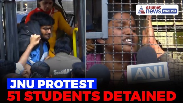 JNU Students Detained As Protest Against VC Intensifies, UGC Rules Demand Raised
