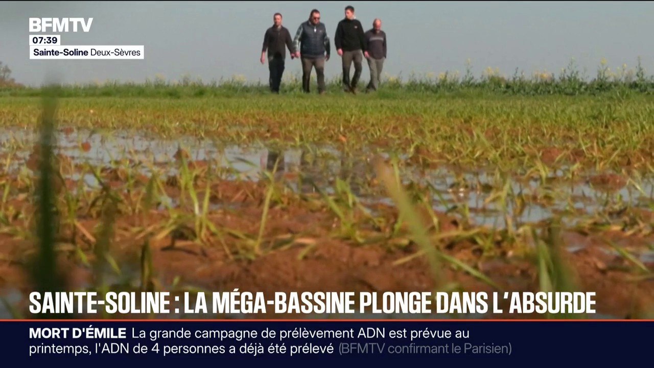 La justice interdit de remplir la bassine de Sainte-Soline, dans les Deux-Sèvres