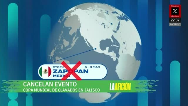 Cancelan el mundial de clavados en Jalisco | Milenio Noticias La Afición, 26 de febrero de 2026
