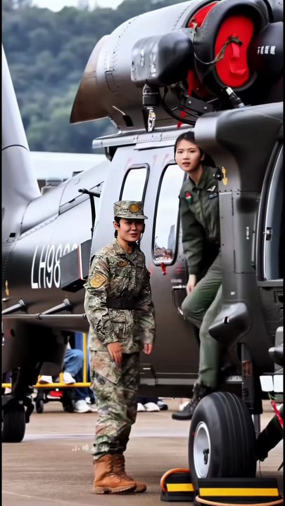 Chị đẹp phi công hàng không quân sự 🌷😍 #hànkiếnninh🛩🚀tq🇨🇳 #viarl📸 #fyp