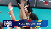 FULL SECOND SET - Perpetual Lady Altas vs Benilde Lady Blazers | NCAA Season 101