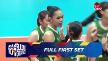 FULL FIRST SET - Perpetual Lady Altas vs Benilde Lady Blazers | NCAA Season 101
