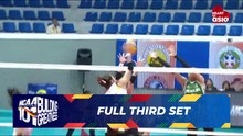 FULL THIRD SET - Perpetual Lady Altas vs Benilde Lady Blazers | NCAA Season 101