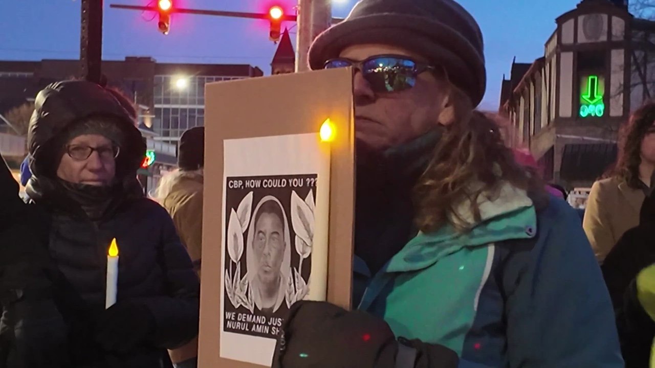 Buffalo Residents Hold Vigil for Nurul Amin Shah Alam After Refugee’s Death Following Jail Release