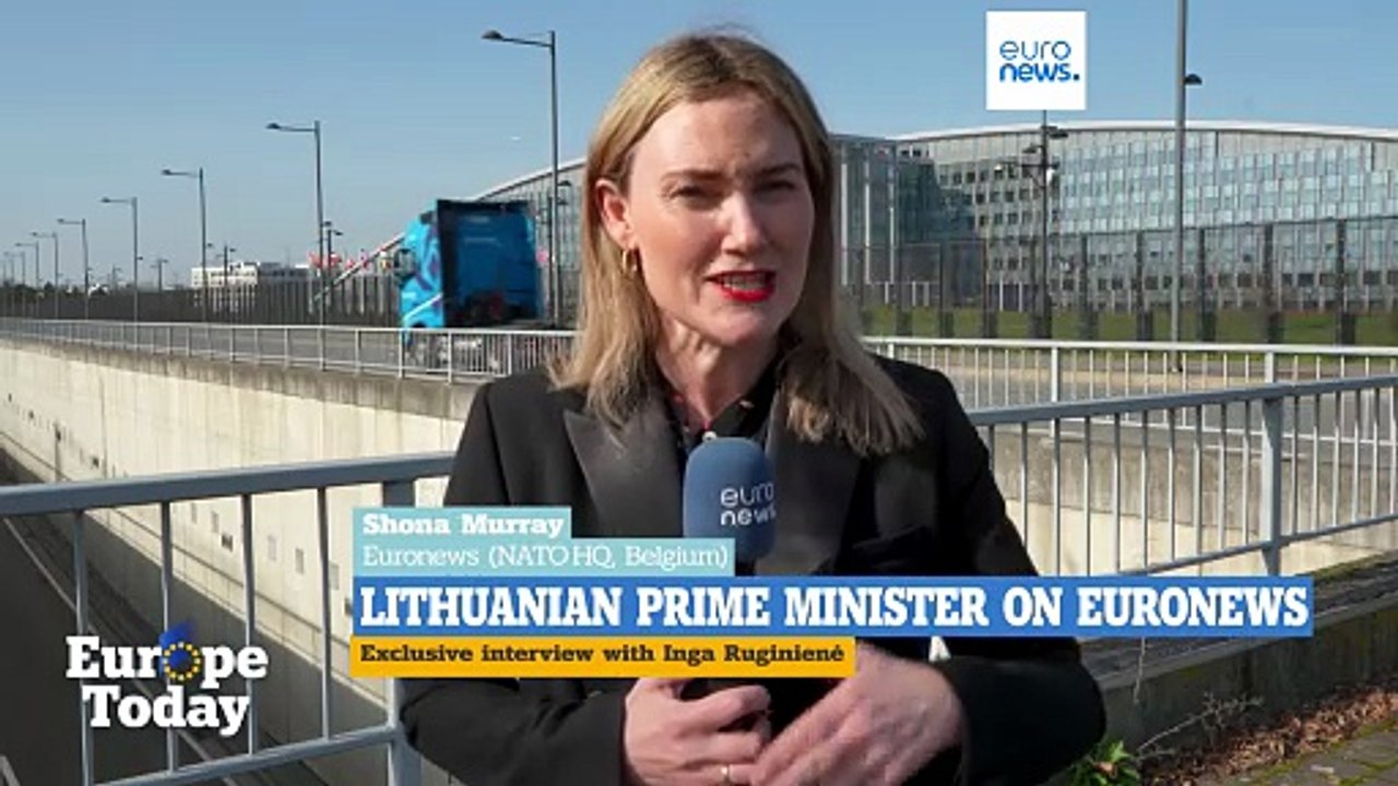 Hungary’s Ukraine pipeline claims are ‘nonsense,’ Lithuanian PM tells Euronews