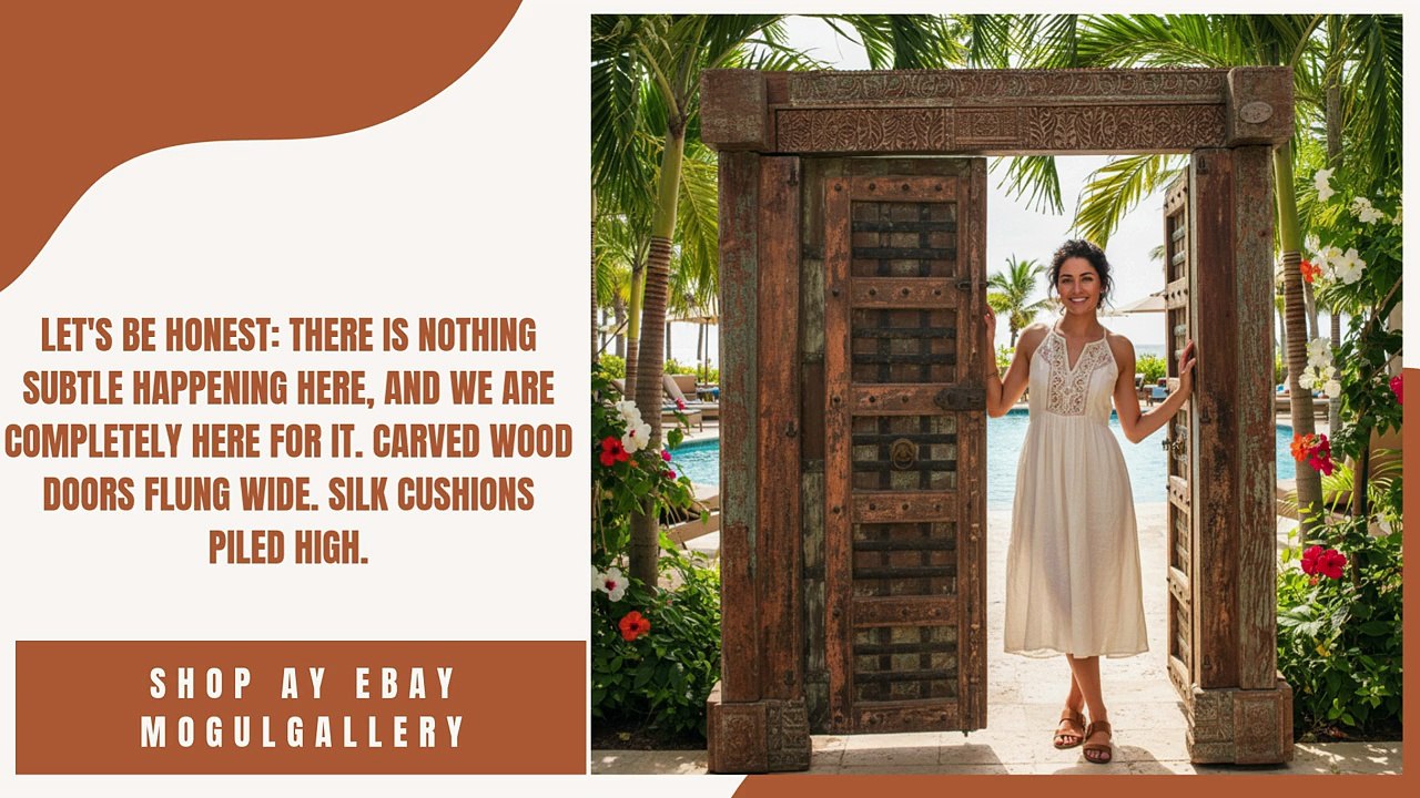 Swing Open the Doors: How carved doors Are Rewriting the Rules of Maximalist Living