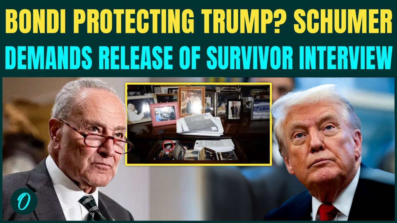 Pam Bondi HIDING Trump’s DIRTY Minor R*P* Secrets? Chuck Schumer BLASTS Bondi’s Epstein Cover-up