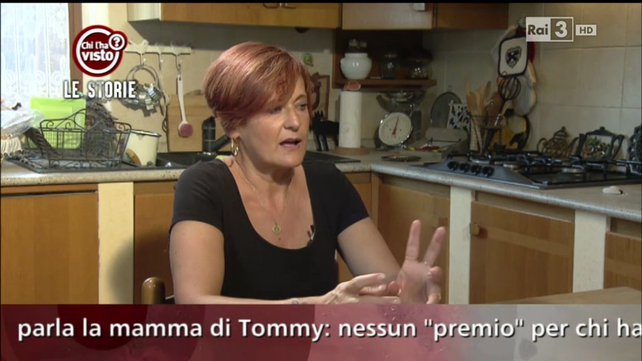 “Chi l’ha visto?” Le Storie 2015 [05_1.4] Il piccolo Tommy: Intervista alla mamma
