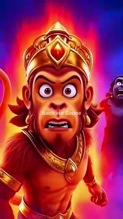 हनुमान जी की शक्ति: शनि देव भी डर गया! #shanidev #hanuman