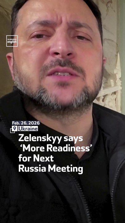 Zelenskyy says ‘More Readiness’ for Next Russia Meeting
