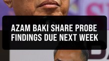 Special panel to submit findings over Azam Baki share issue probe next week, says Fahmi